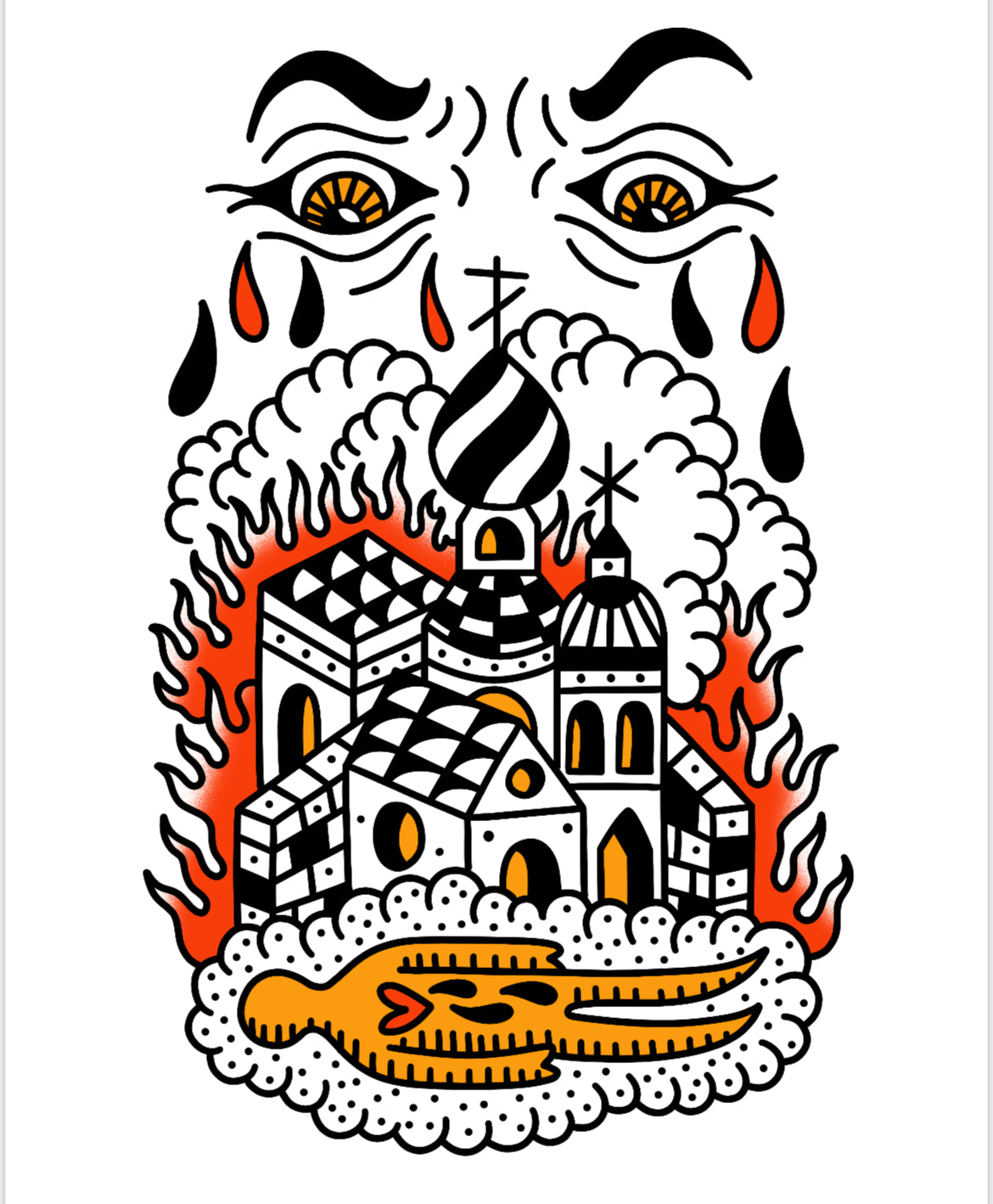 BURN T-SHIRT X JAKE AIRD