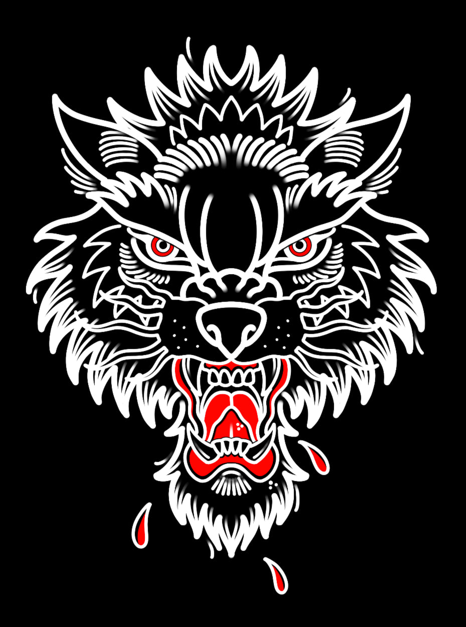 WOLF T-SHIRT X AJ BENNETT