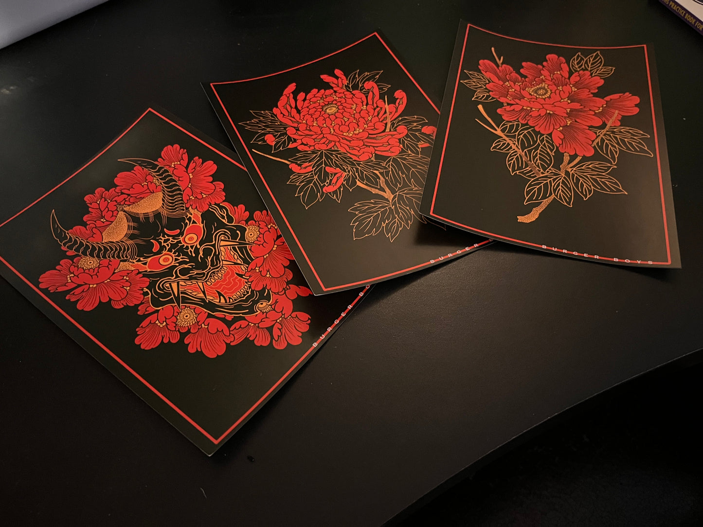 JAPANESE DESIGN PRINT SET