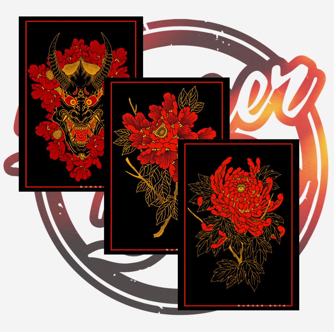 JAPANESE DESIGN PRINT SET