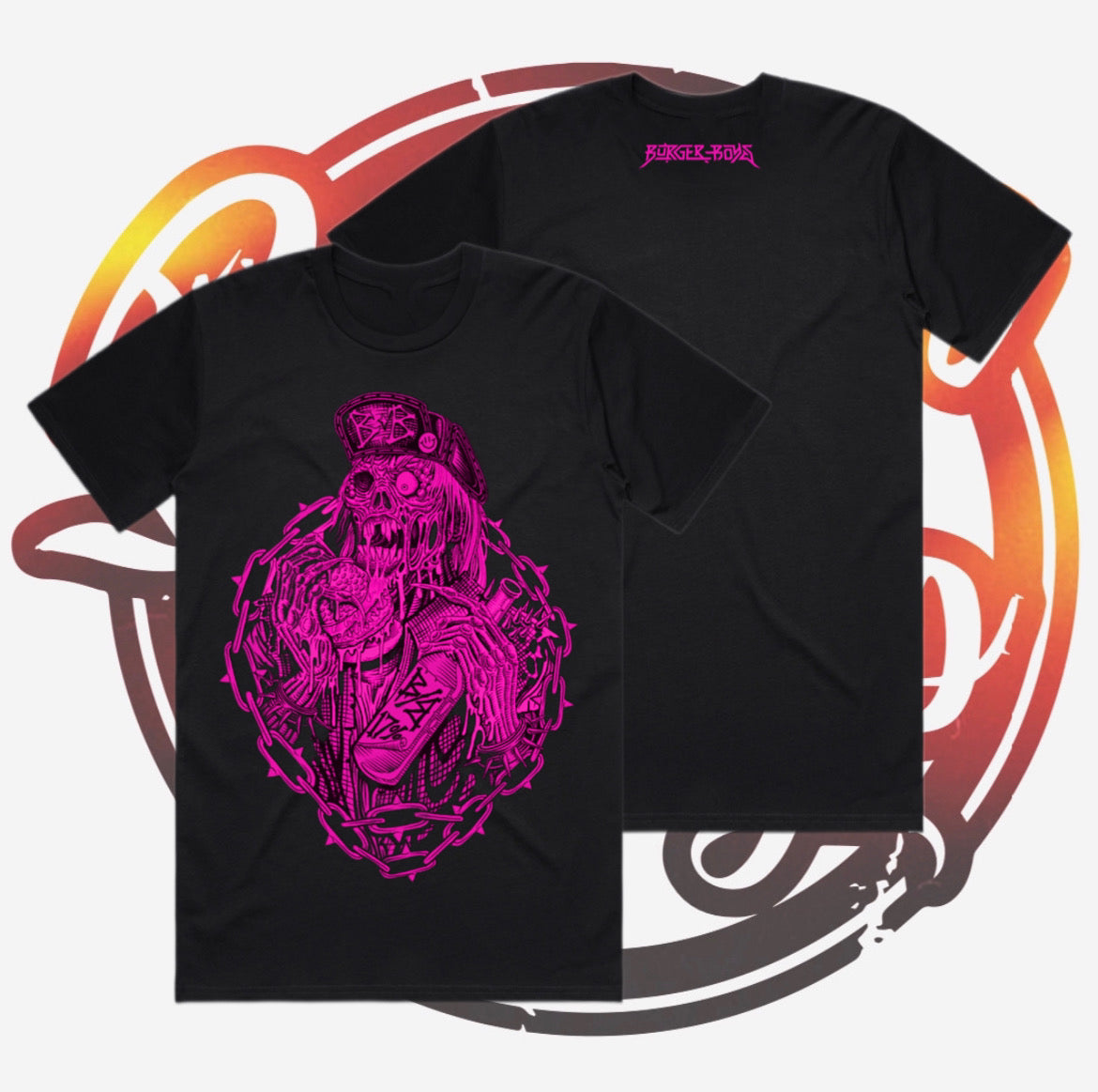 PINK ZOMBIE T-SHIRT X ELLIOTT WELLS